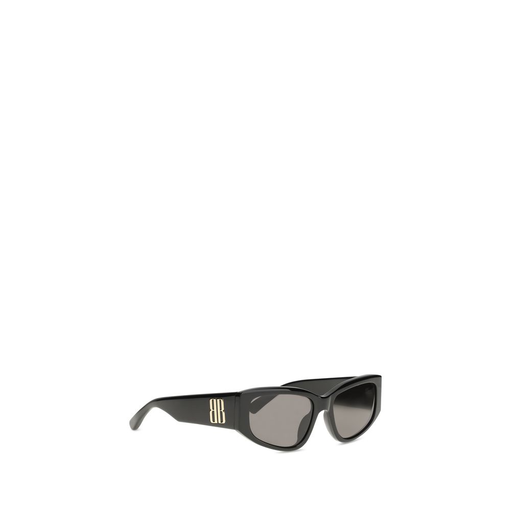 Balenciaga Black Acetate Sunglasses - Image 2