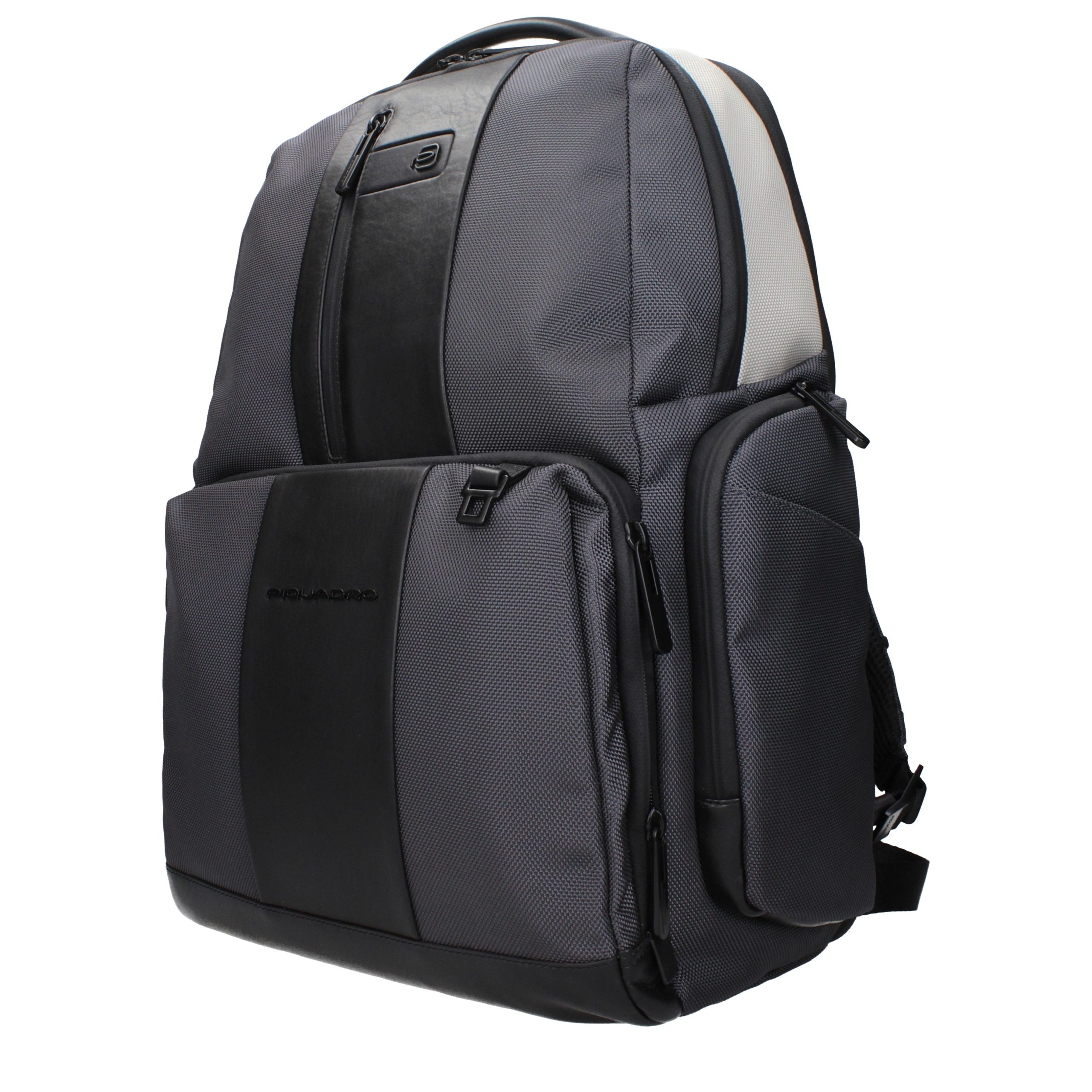 Piquadro Gray Nylon Backpack - Image 2