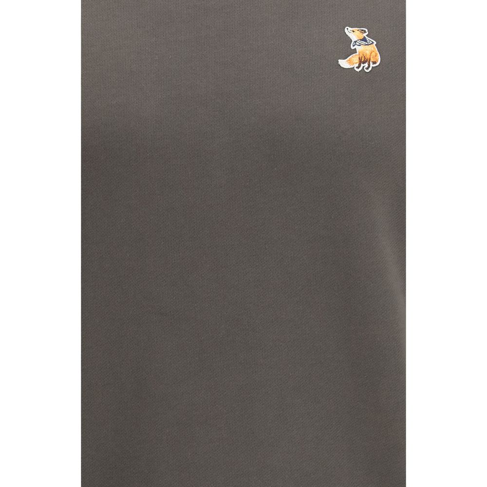 Maison Kitsuné Brown Cotton Sweatshirt - Image 3