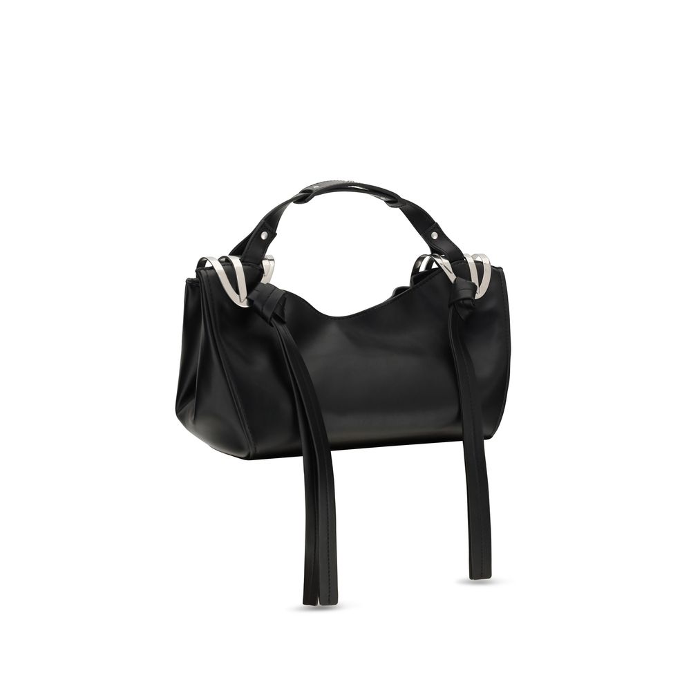 Diesel Black Calf Leather Bos Taurus Handbag - Image 3