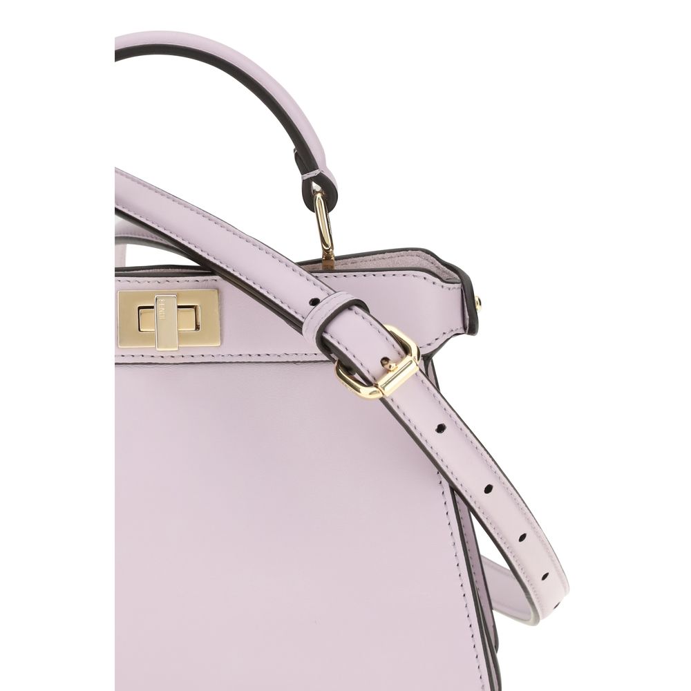 Fendi Purple Calf Leather Bos Taurus Handbag - Image 4