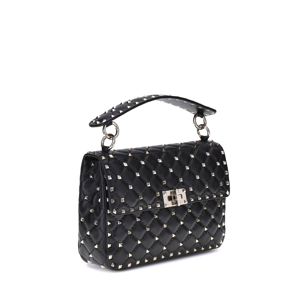 Valentino Garavani Black Lamb Ovis Aries Aries Shoulder Bag - Image 2
