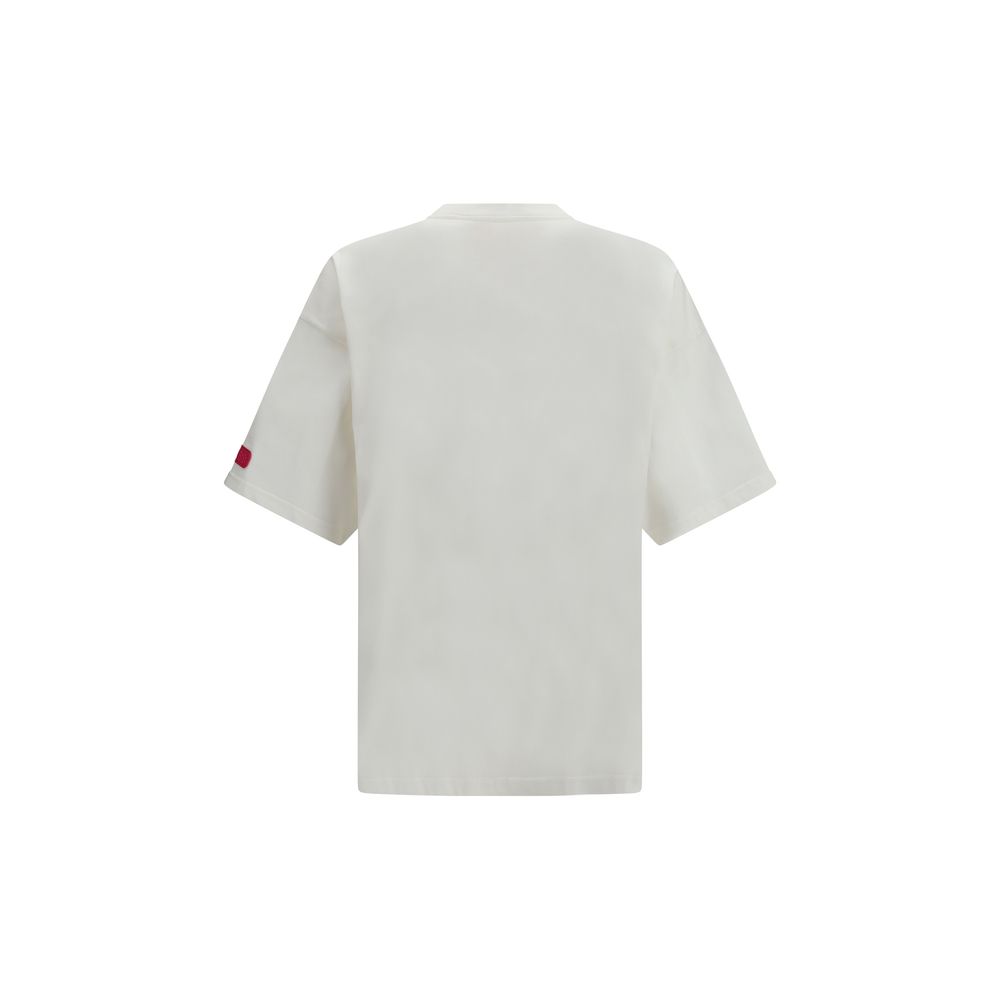 PDF Channel White Cotton T-Shirt - Image 2