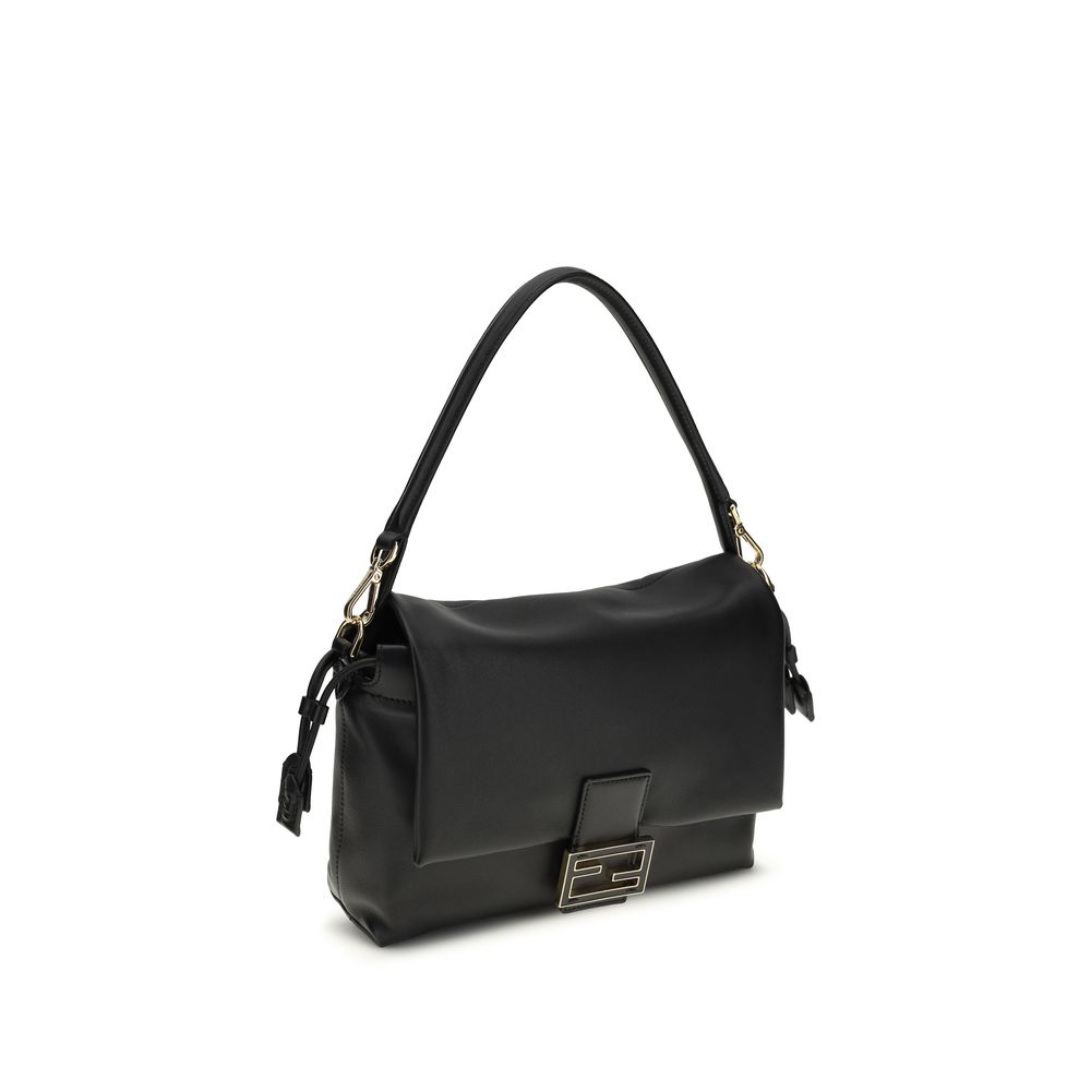 Fendi Black Lamb Ovis Aries Aries Shoulder Bag - Image 2