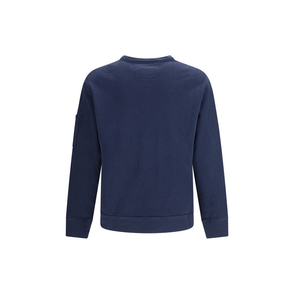 C.P. Company Blue Cotton Sweatshirt - Image 2