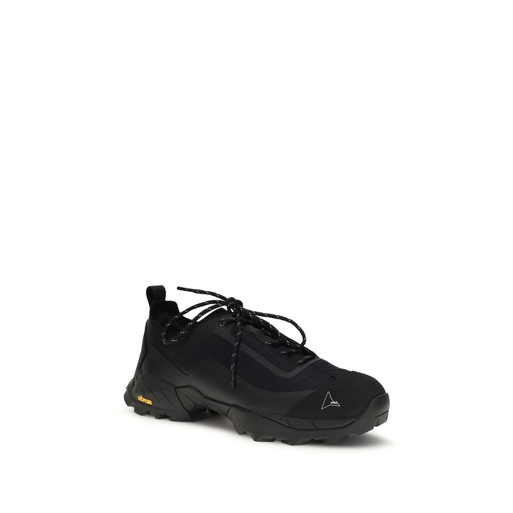 ROA Black Polyester Athletic Sneakers - Image 2