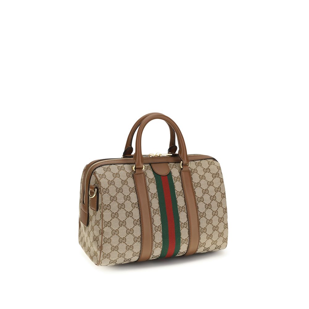 Gucci Multicolor Canvas Handbag - Image 3