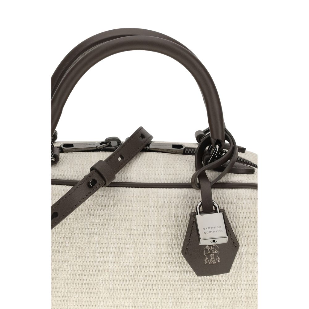 Brunello Cucinelli Gray Polyamide Handbag - Image 4