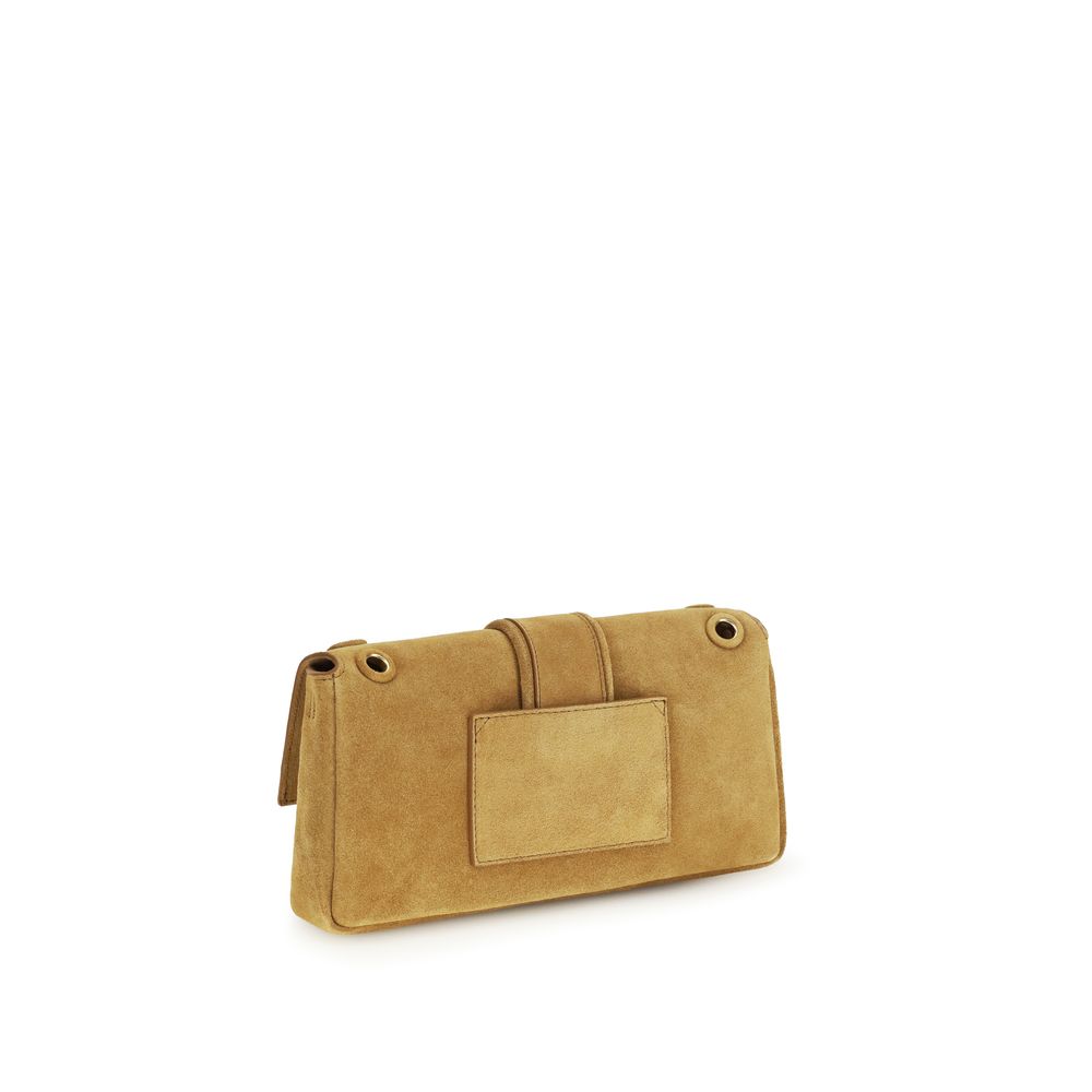 Jacquemus Beige Calf Leather Bos Taurus Shoulder Bag - Image 3