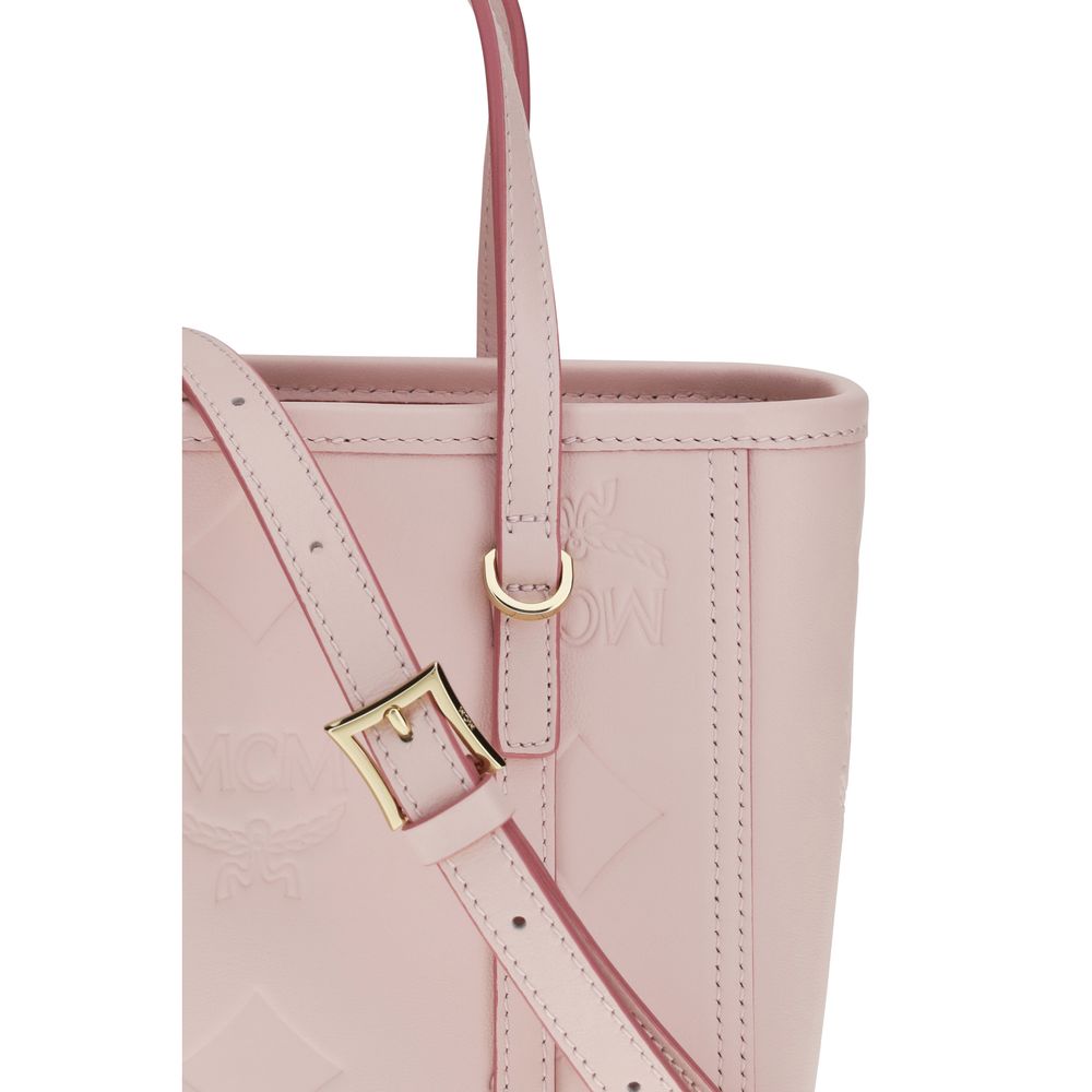 MCM Multicolor Calf Leather Bos Taurus Shoulder Bag - Image 4