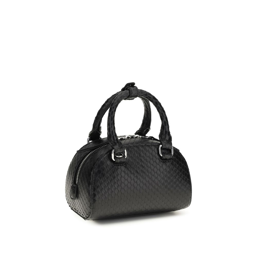 Diesel Black Calf Leather Bos Taurus Handbag - Image 3
