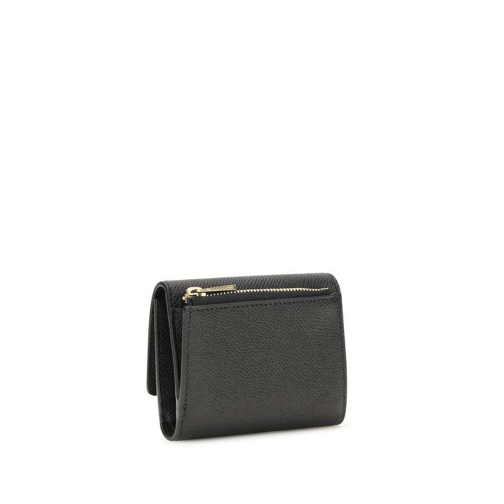 Ferragamo Black Calf Leather Bos Taurus Wallet - Image 2