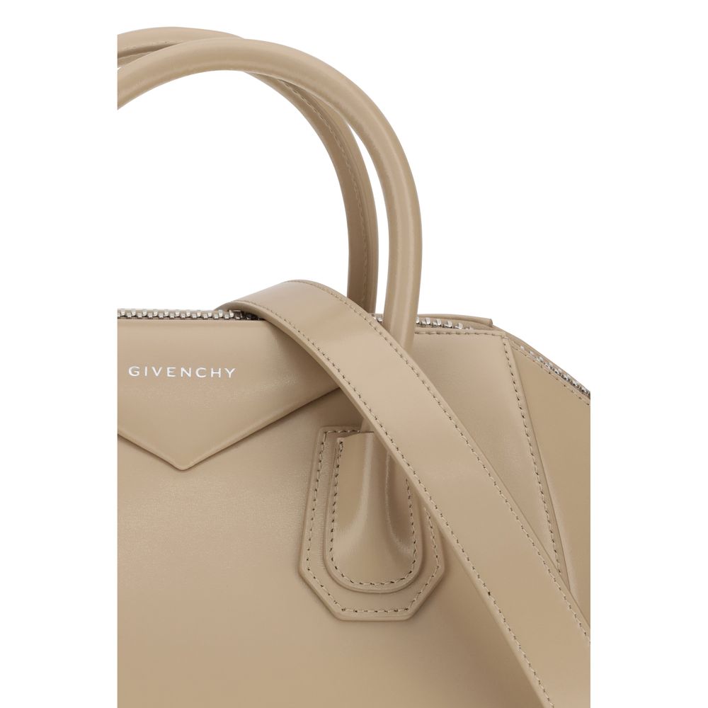 Givenchy Beige Calf Leather Bos Taurus Handbag - Image 4