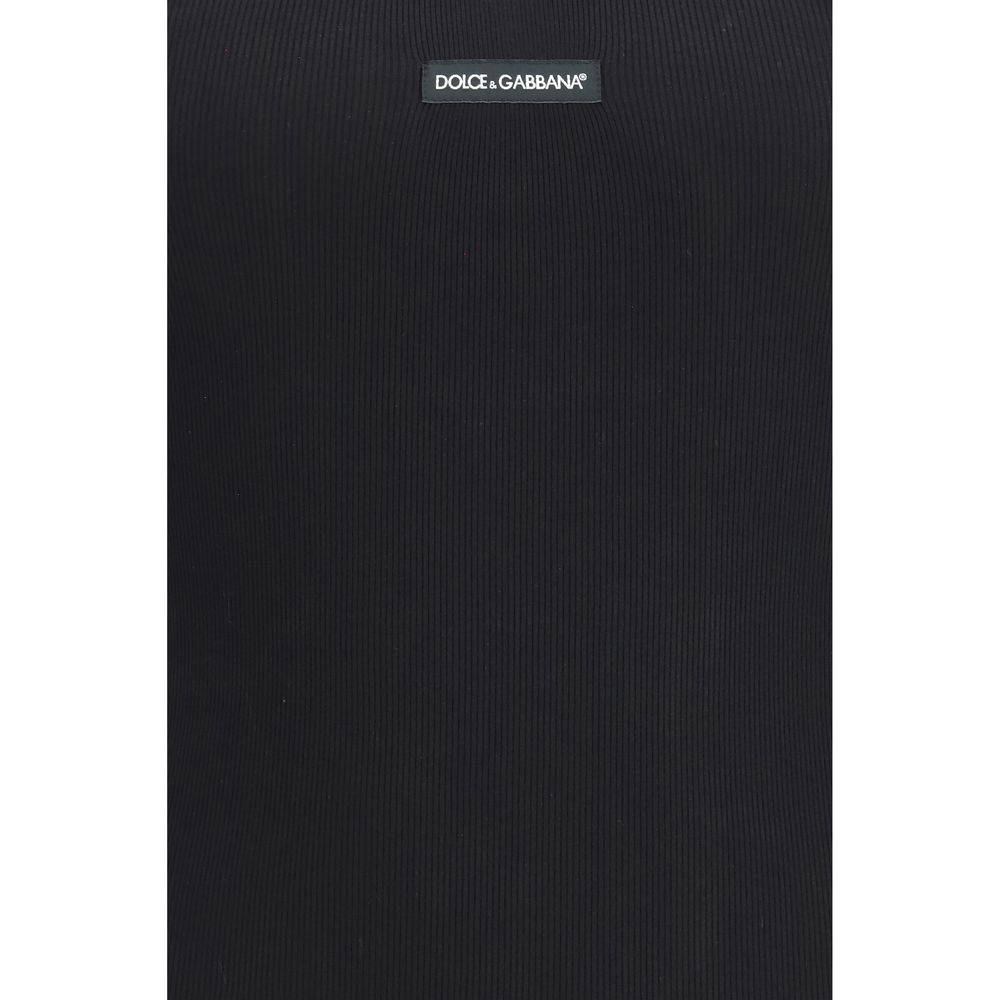 Dolce & Gabbana Black Cotton Top - Image 3