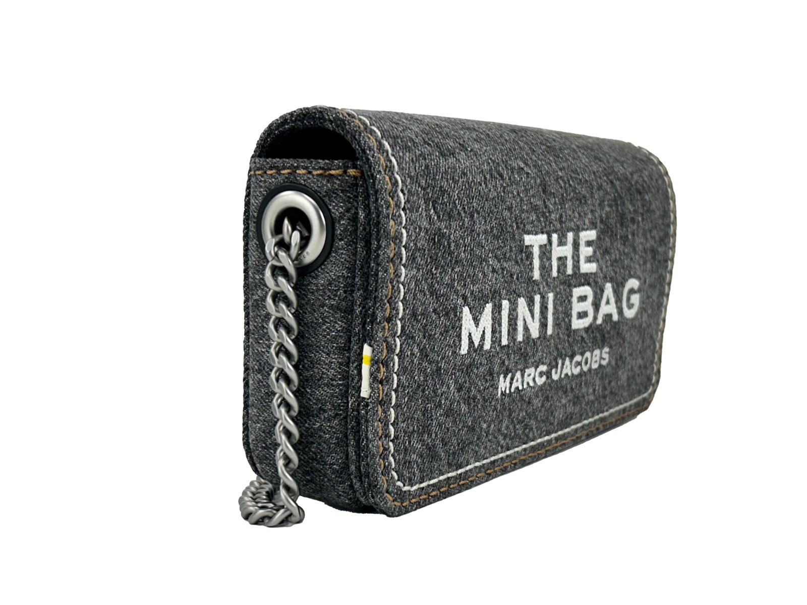 Marc Jacobs The Denim Chain Mini Bag - Black Wash - Image 2
