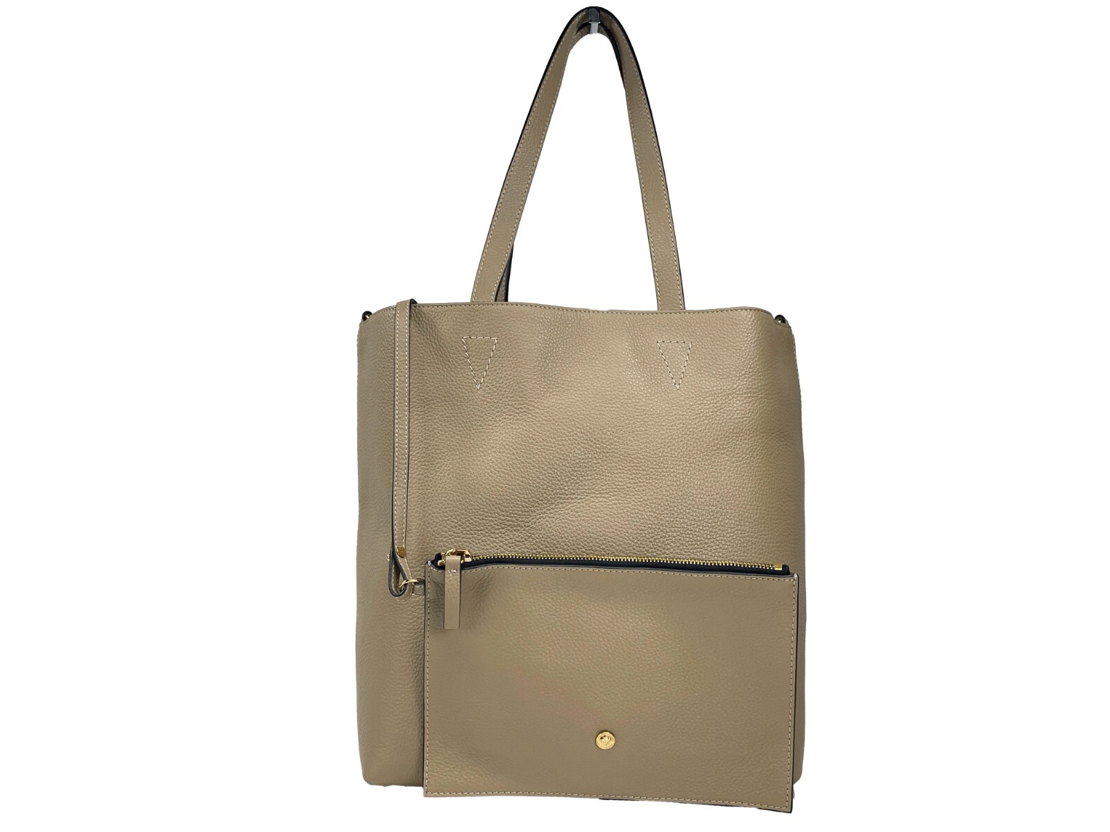Versace Medusa Large Leather Tote Bag With Pouch - Image 4