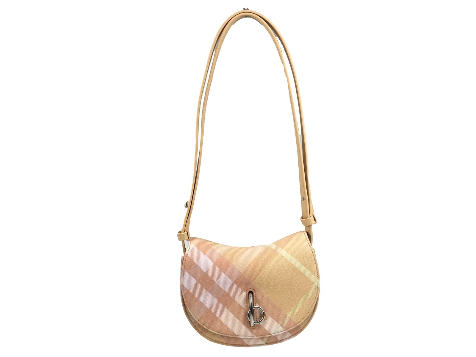 Burberry Mini Check Rocking Horse Crossbody Bag Purse - Image 2