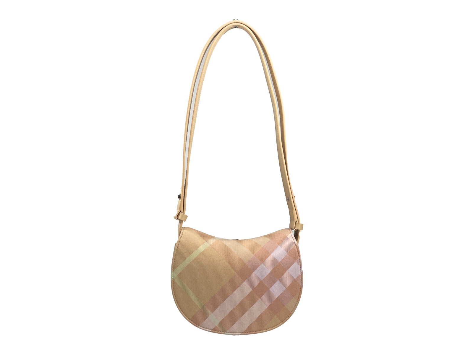 Burberry Mini Check Rocking Horse Crossbody Bag Purse - Image 4