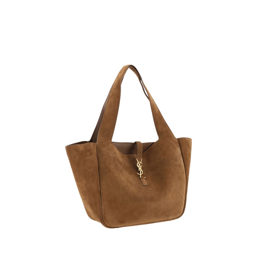 Saint Laurent Brown Calf Leather Bos Taurus Shoulder Bag - Image 2