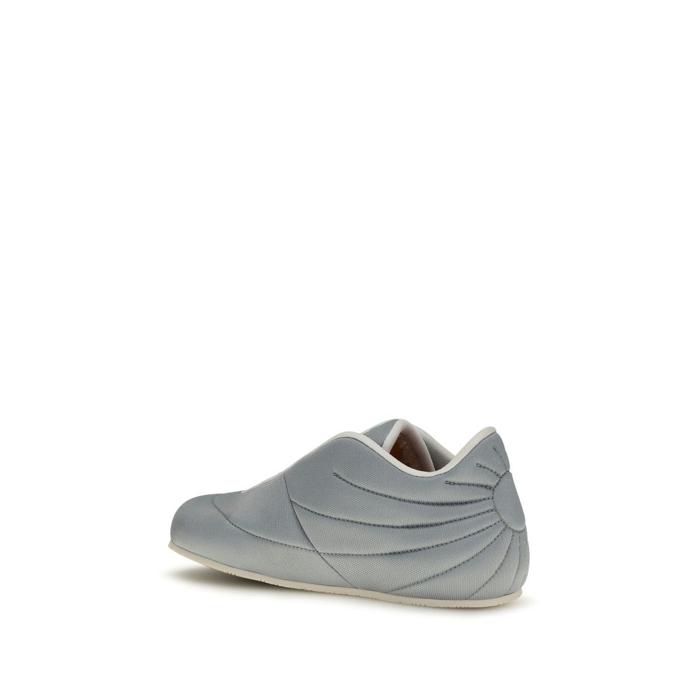 PDF Channel Gray Polyester Sneakers - Image 3
