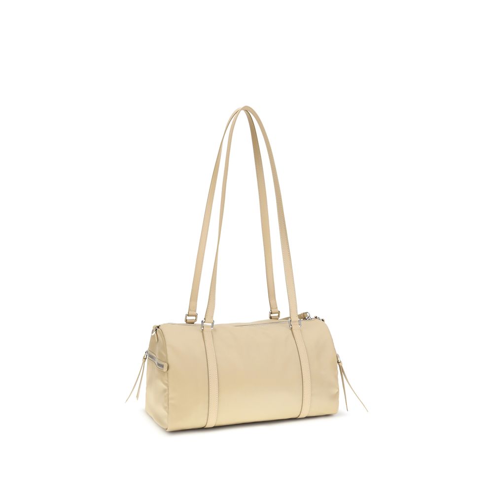 Prada Beige Polyamide Shoulder Bag - Image 2
