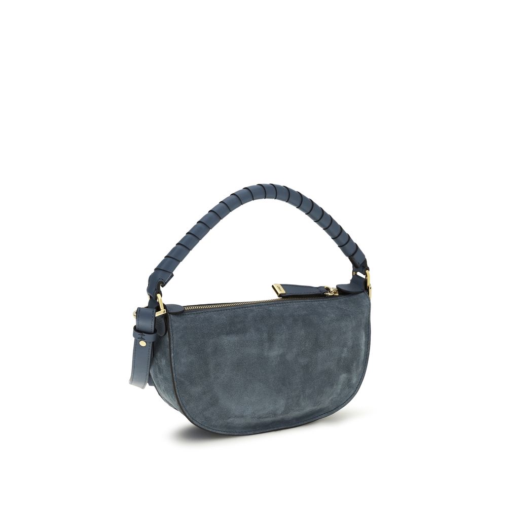 Chloé Blue Calf Leather Bos Taurus Shoulder Bag - Image 3