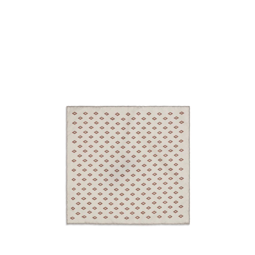 Brunello Cucinelli Multicolor Silk Scarf - Image 2
