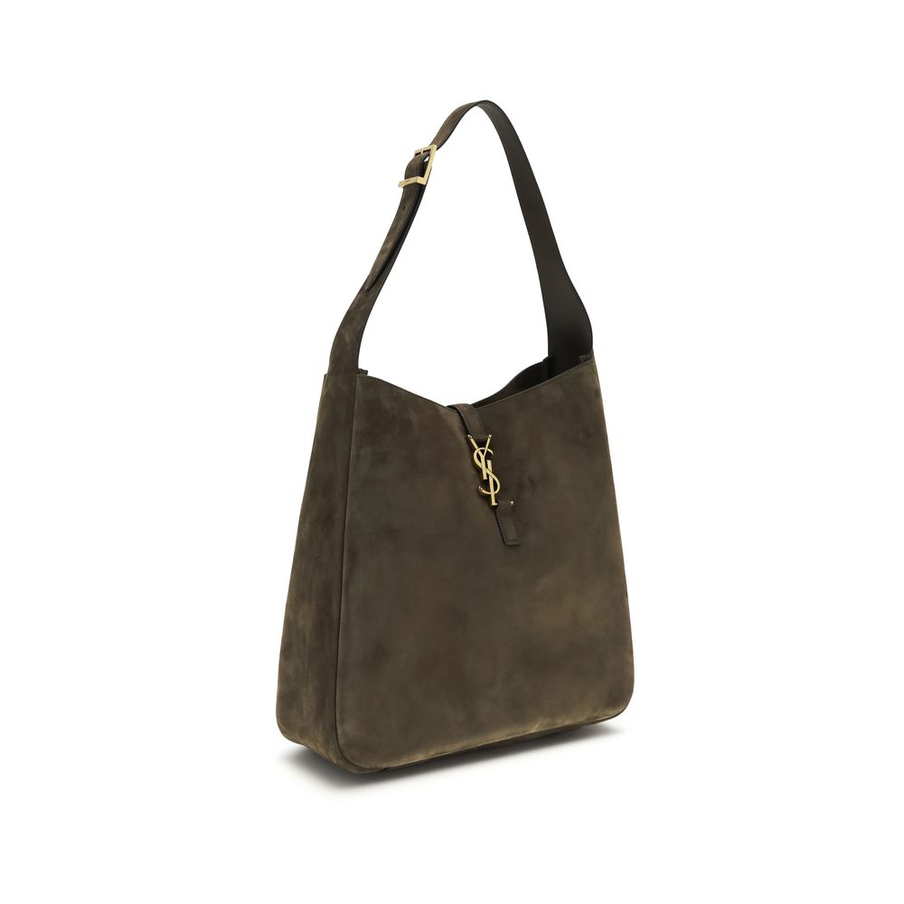 Saint Laurent Bicolor Calf Leather Bos Taurus Shoulder Bag - Image 2