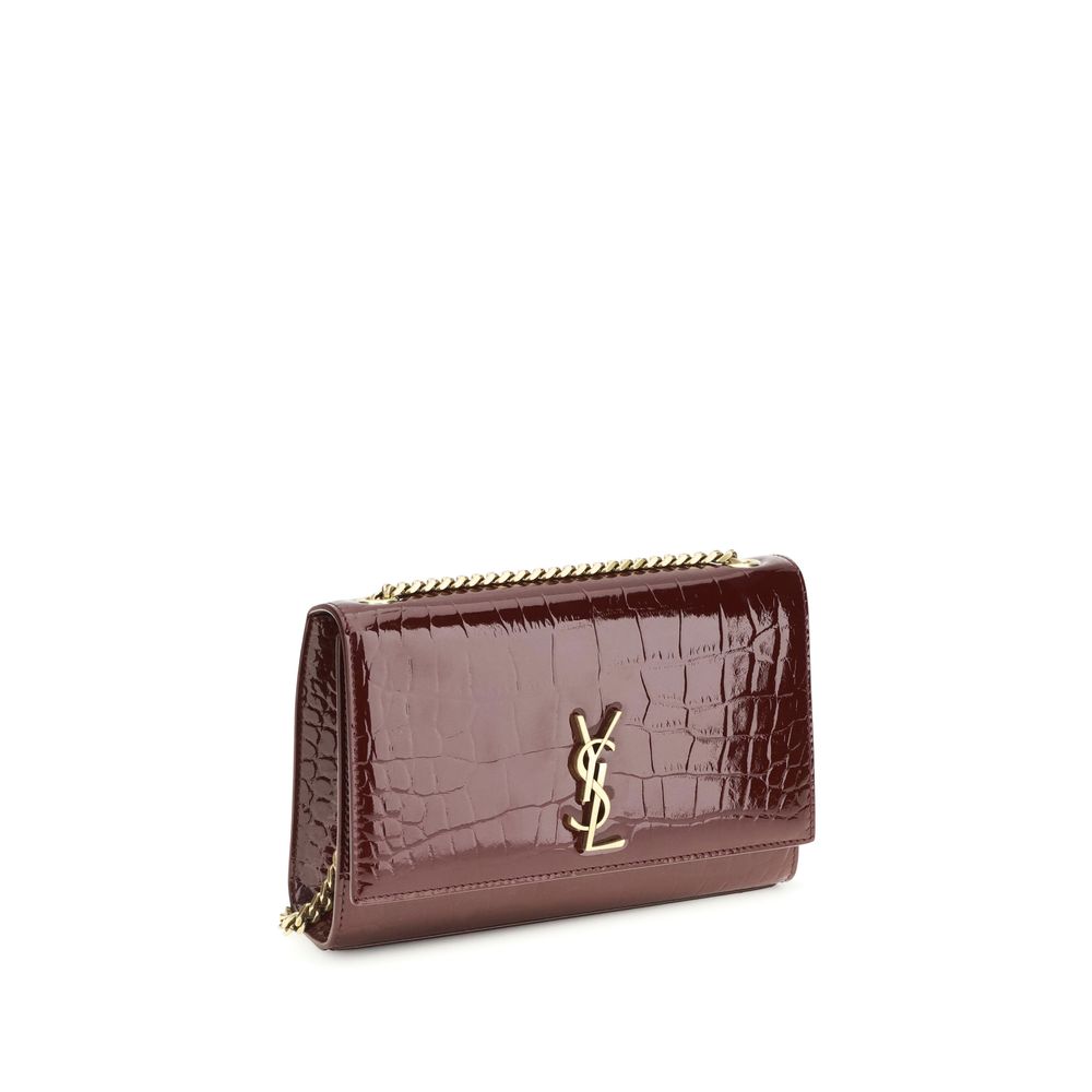 Saint Laurent Bordeaux Calf Leather Bos Taurus Shoulder Bag - Image 2