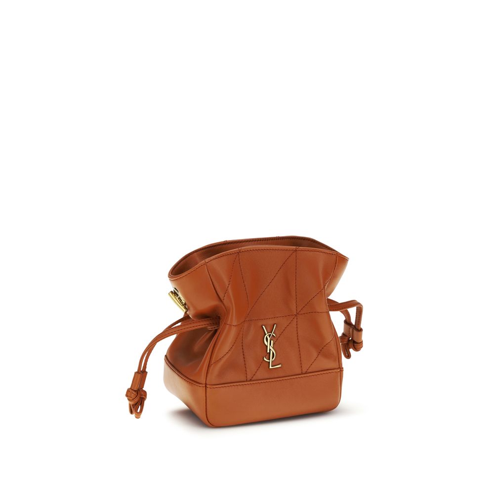 Saint Laurent Orange Lamb Ovis Aries Aries Clutch Bag - Image 2