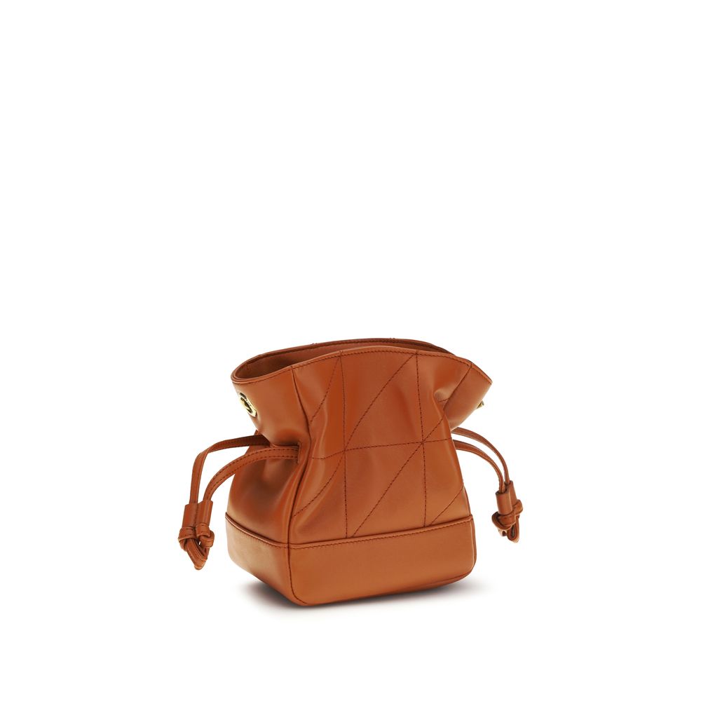 Saint Laurent Orange Lamb Ovis Aries Aries Clutch Bag - Image 3