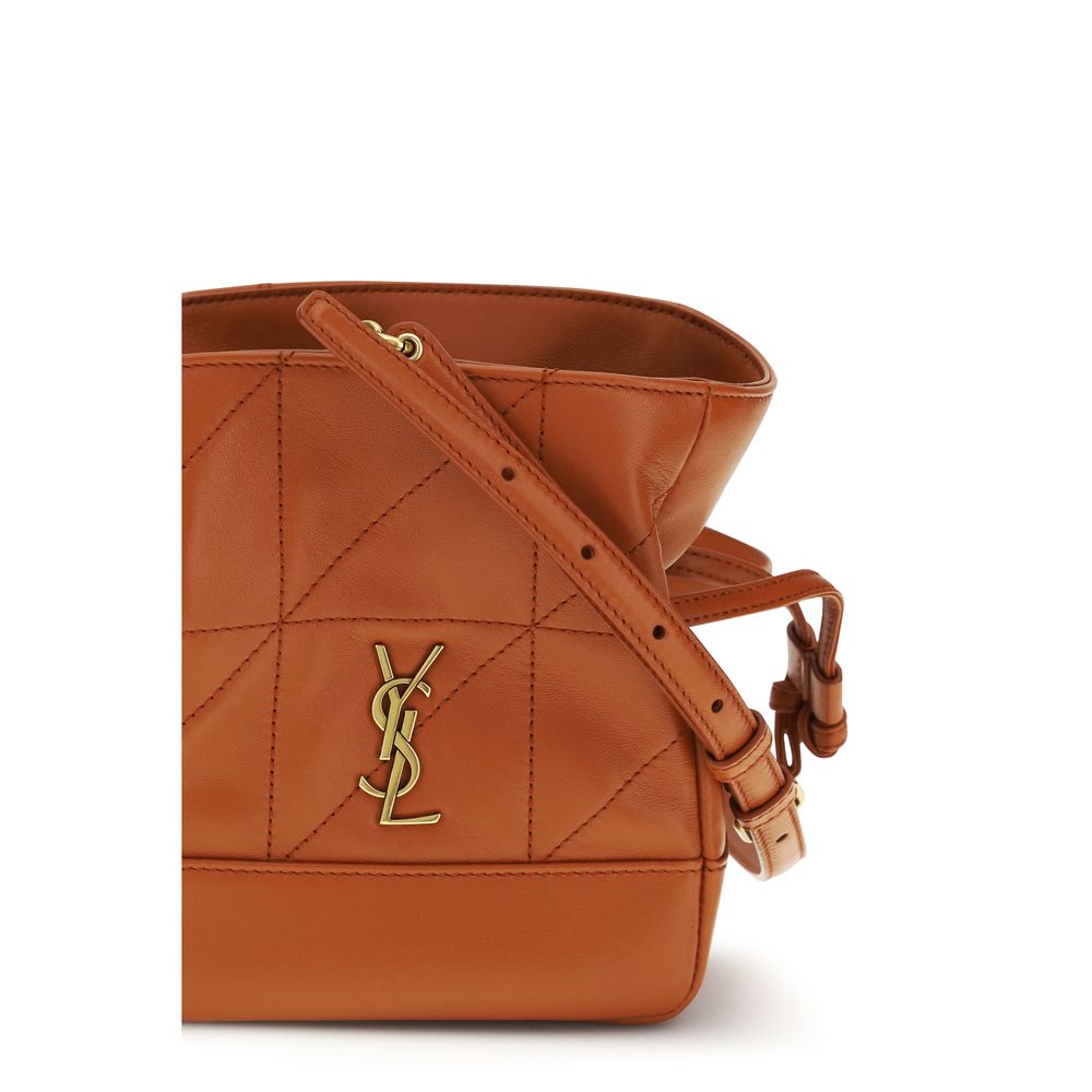 Saint Laurent Orange Lamb Ovis Aries Aries Clutch Bag - Image 4