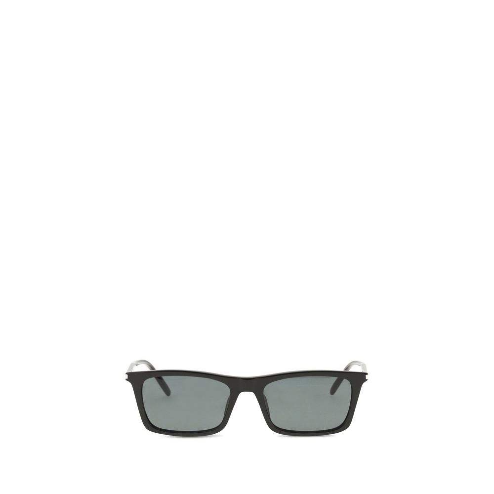 Saint Laurent Black Acetate Sunglasses
