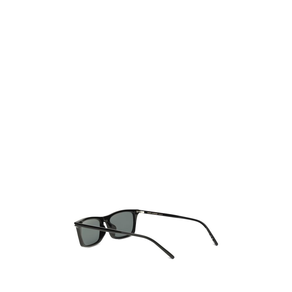 Saint Laurent Black Acetate Sunglasses - Image 3