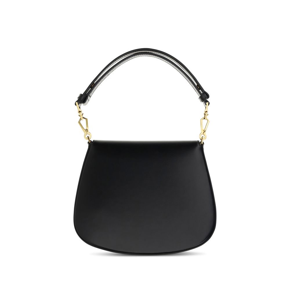 Saint Laurent Black Calf Leather Bos Taurus Handbag - Image 2