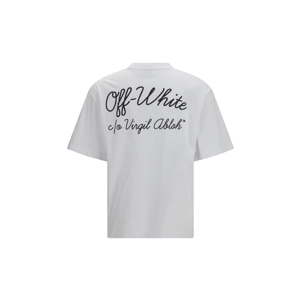 Off-White White Cotton T-Shirt - Image 2