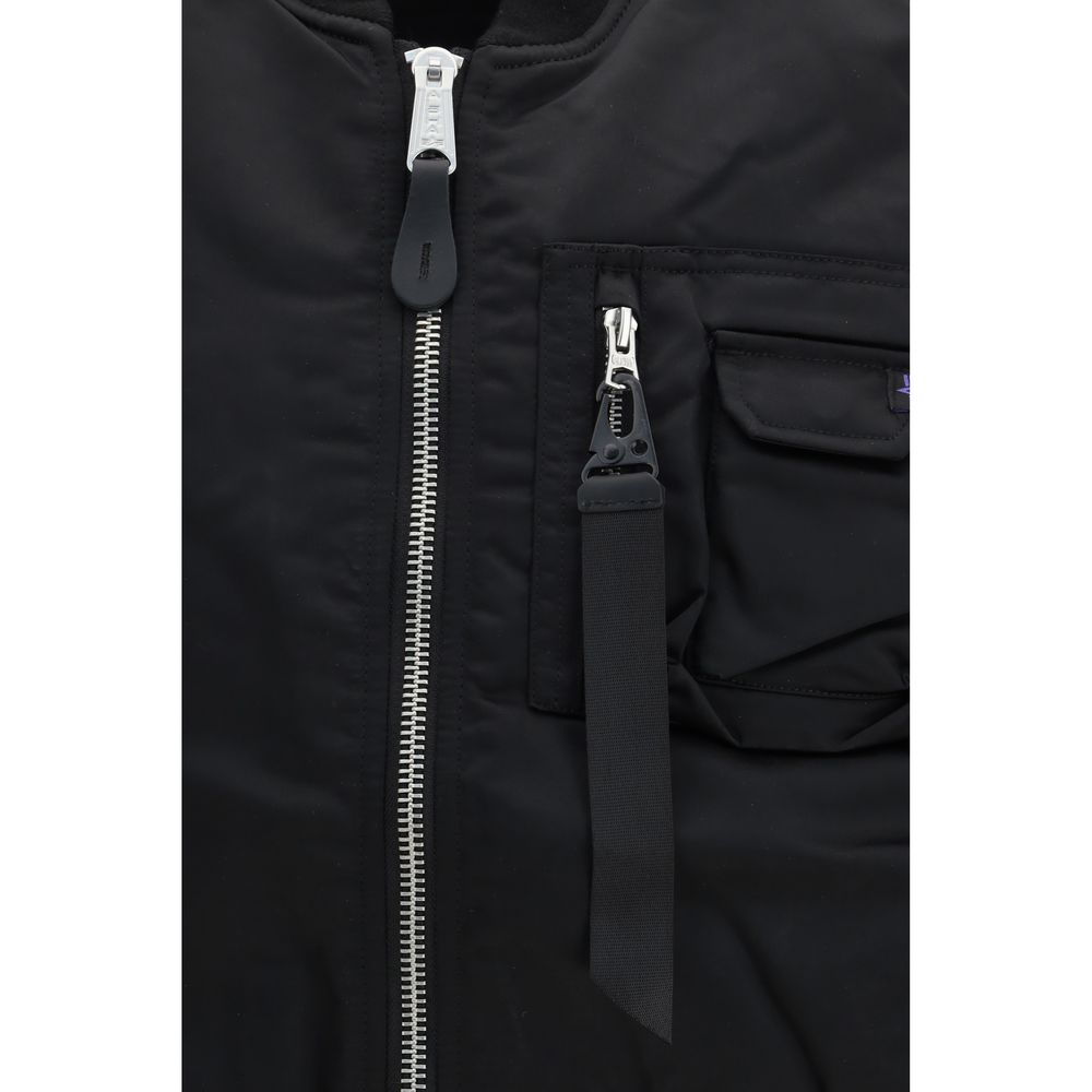 ALPHA INDUSTRIES Black Nylon Jacket - Image 3