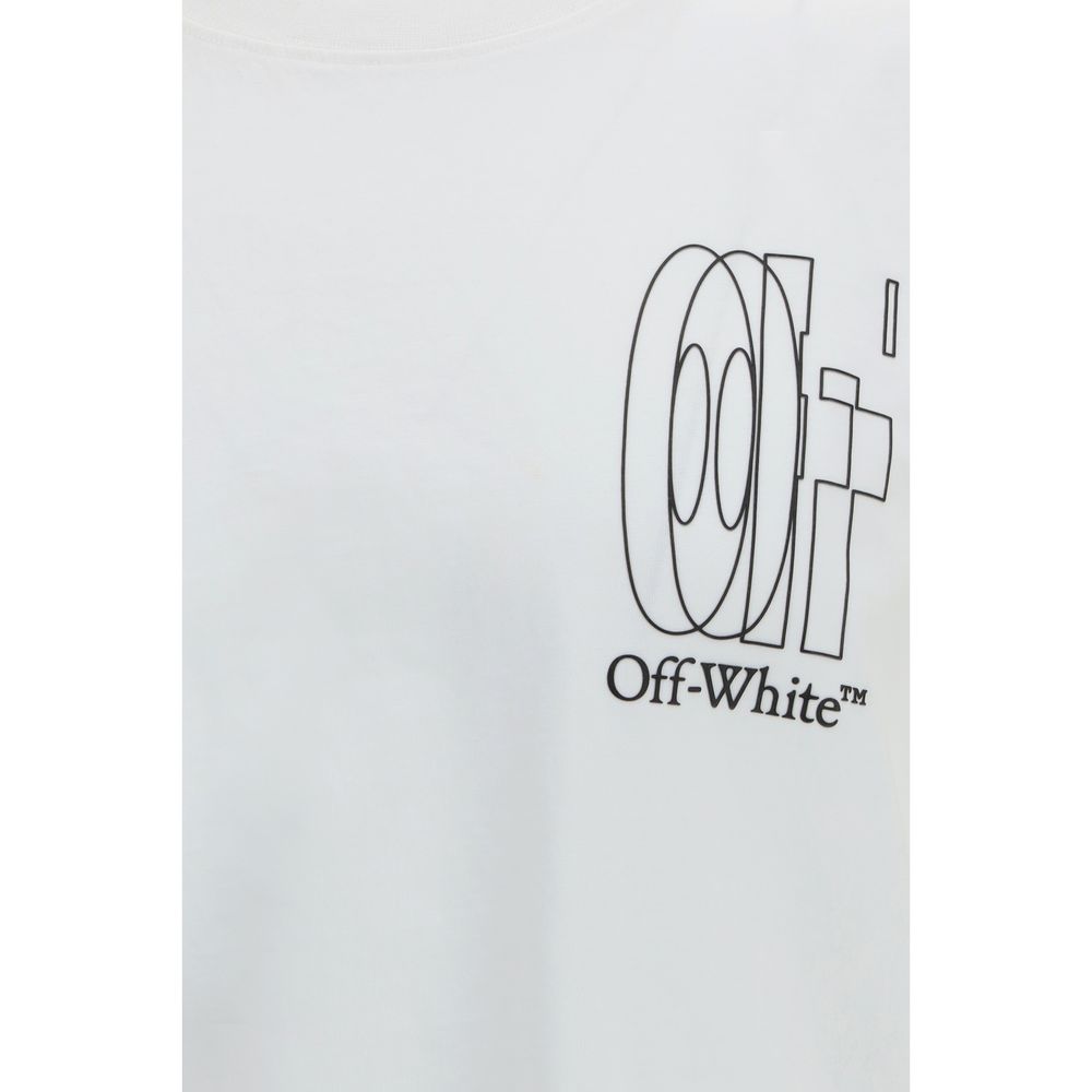 Off-White White Cotton T-Shirt - Image 3