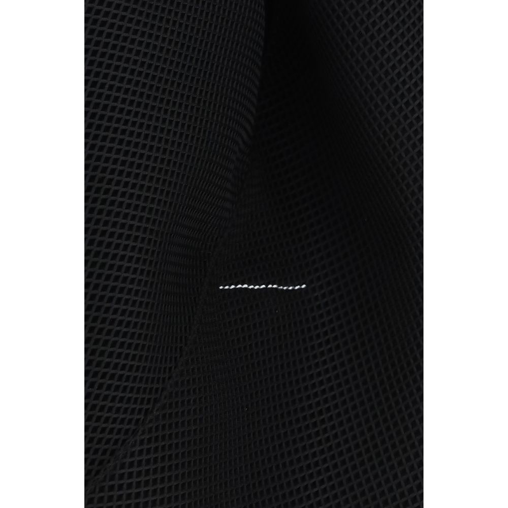 MM6 Black Polyester Shoulder Bag - Image 4