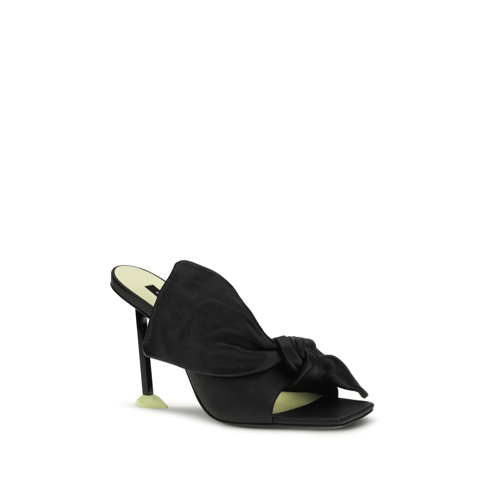 Givenchy Black Lamb Ovis Aries Aries Mules - Image 2