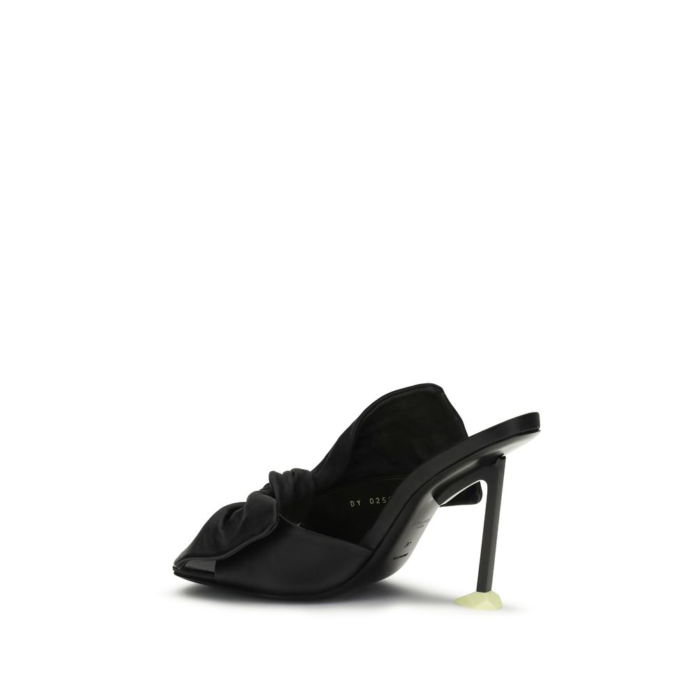Givenchy Black Lamb Ovis Aries Aries Mules - Image 3