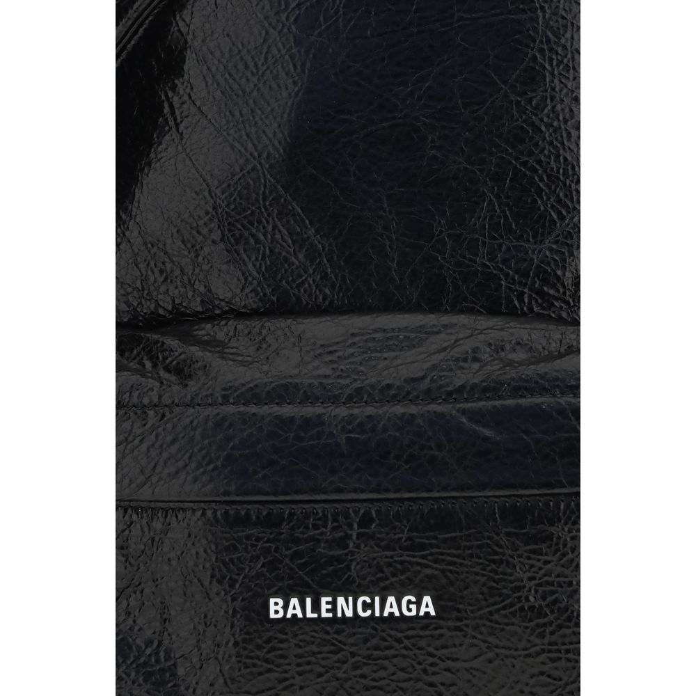 Balenciaga Black Nylon Backpack - Image 3