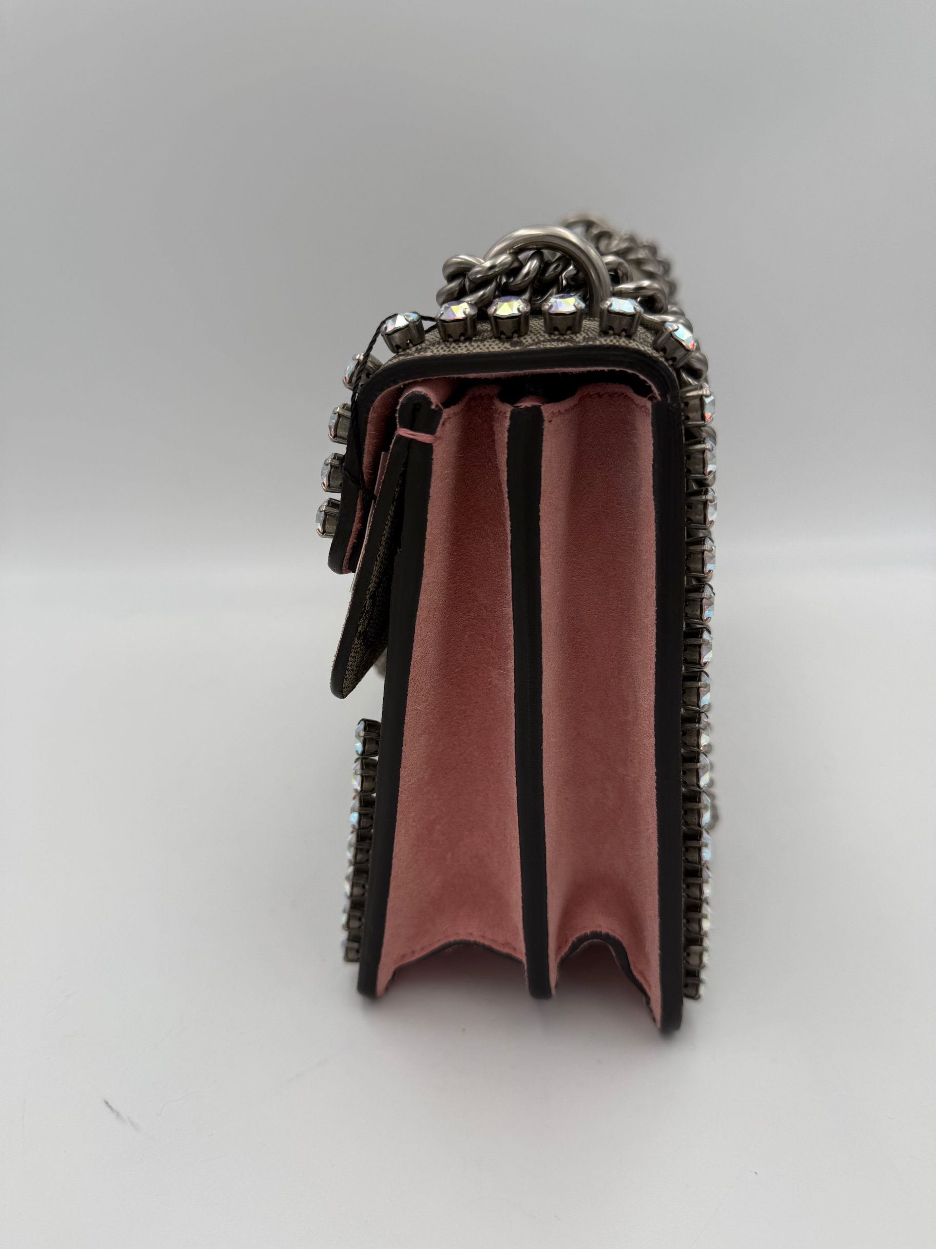 Gucci GUCCI DIONYSUS GG Supreme with Diamantes Handbag - Image 3