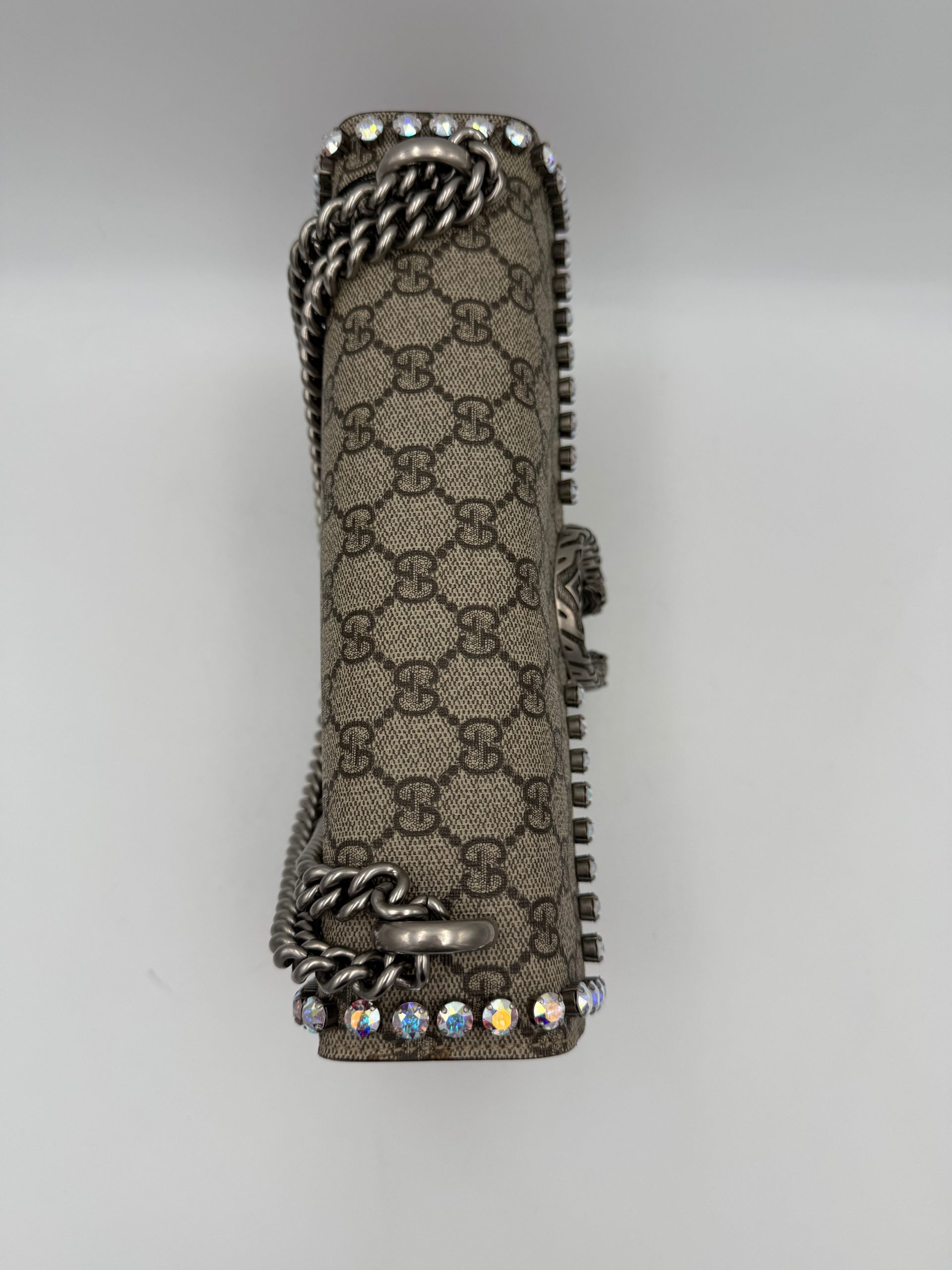 Gucci GUCCI DIONYSUS GG Supreme with Diamantes Handbag - Image 7