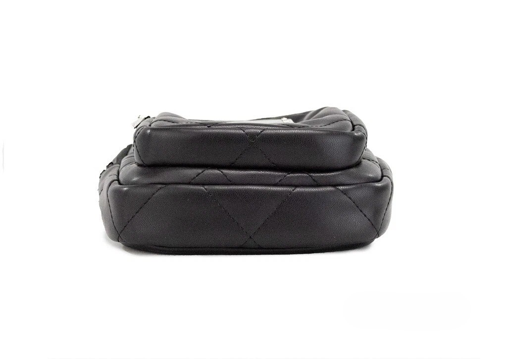 Marc Jacobs Pillow Small Black Quilted Smooth Leather Crossbody Handbag Purse - Image 5