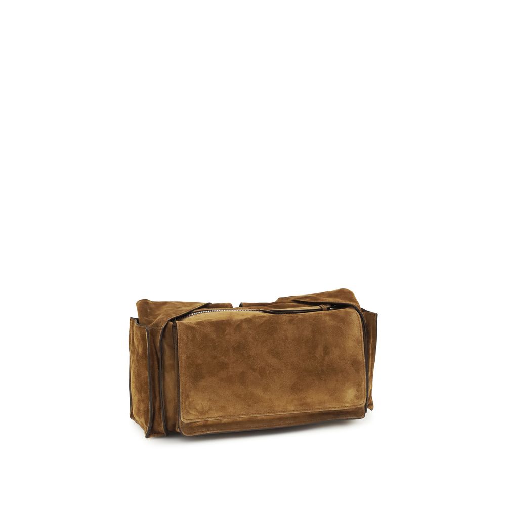 Miu Miu Brown Calf Leather Bos Taurus Shoulder Bag - Image 3