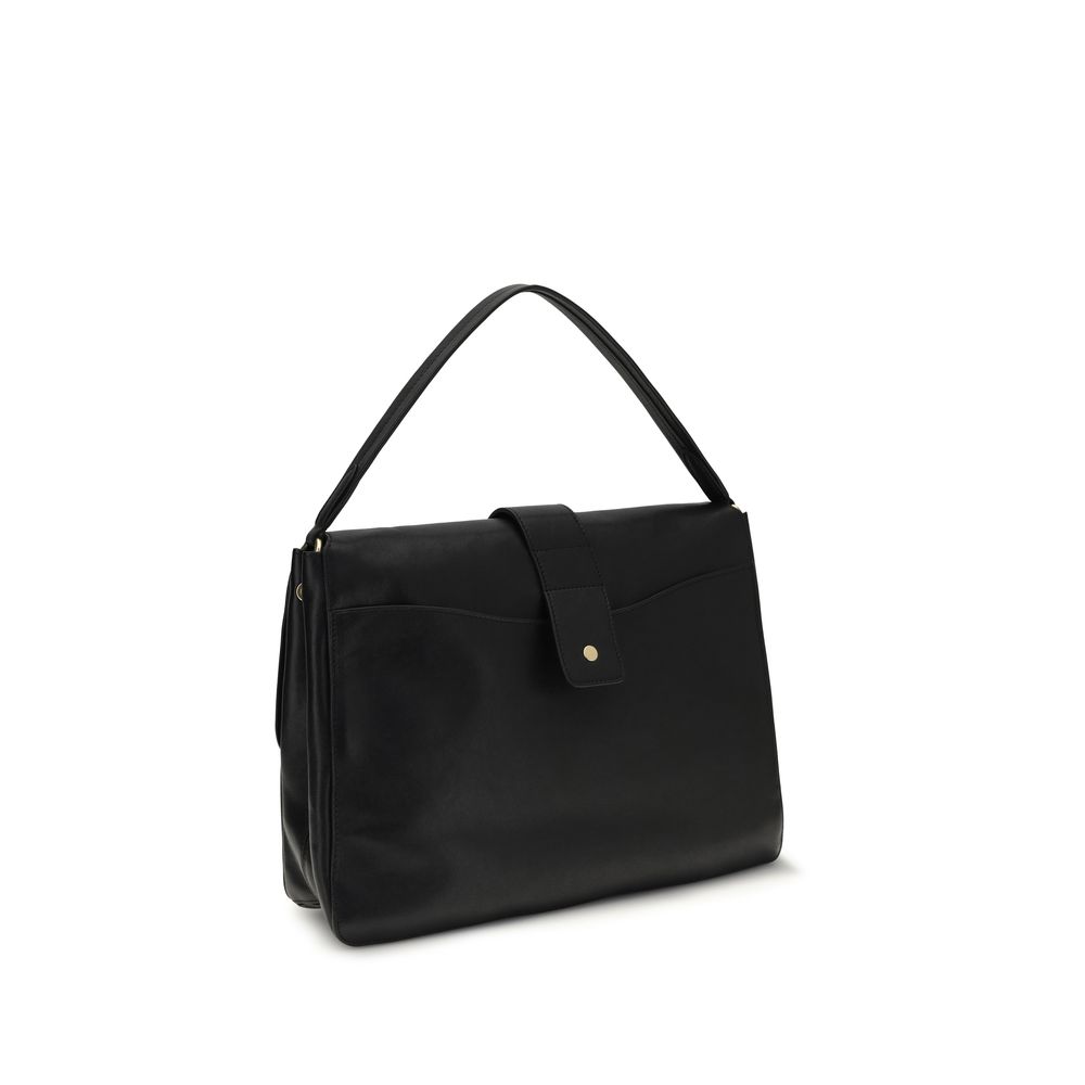 Burberry Black Lamb Ovis Aries Aries Handbag - Image 3