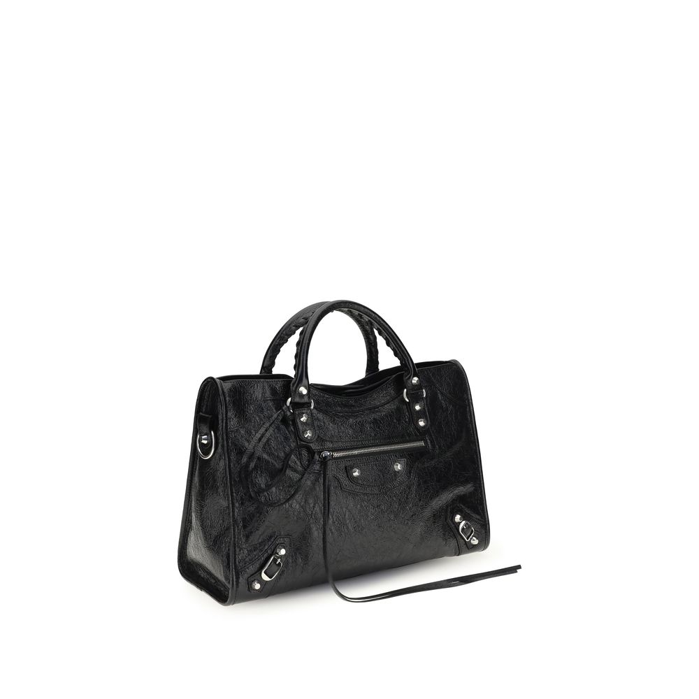 Balenciaga Black Lamb Ovis Aries Aries Shoulder Bag - Image 2