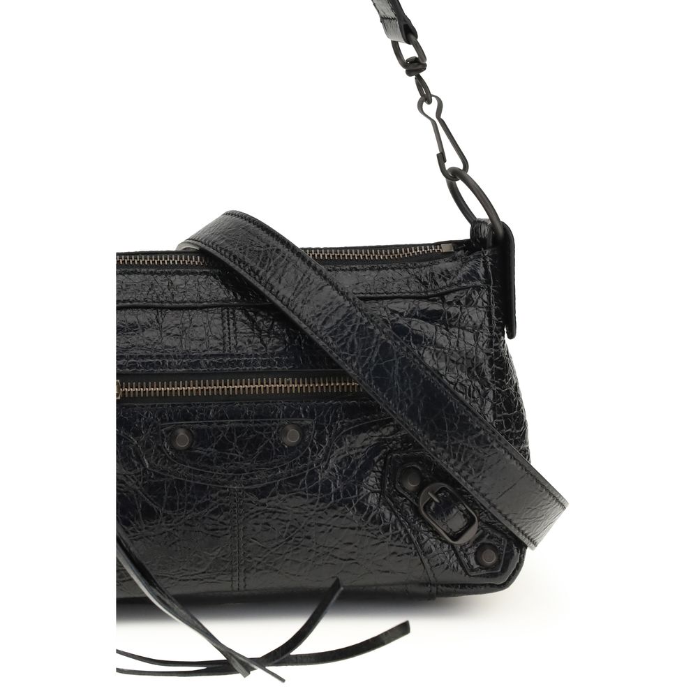 Balenciaga Black Lamb Ovis Aries Aries Shoulder Bag - Image 4