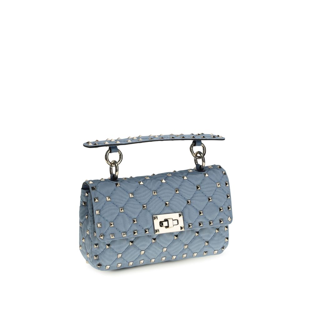 Valentino Garavani Blue Viscose Shoulder Bag - Image 2